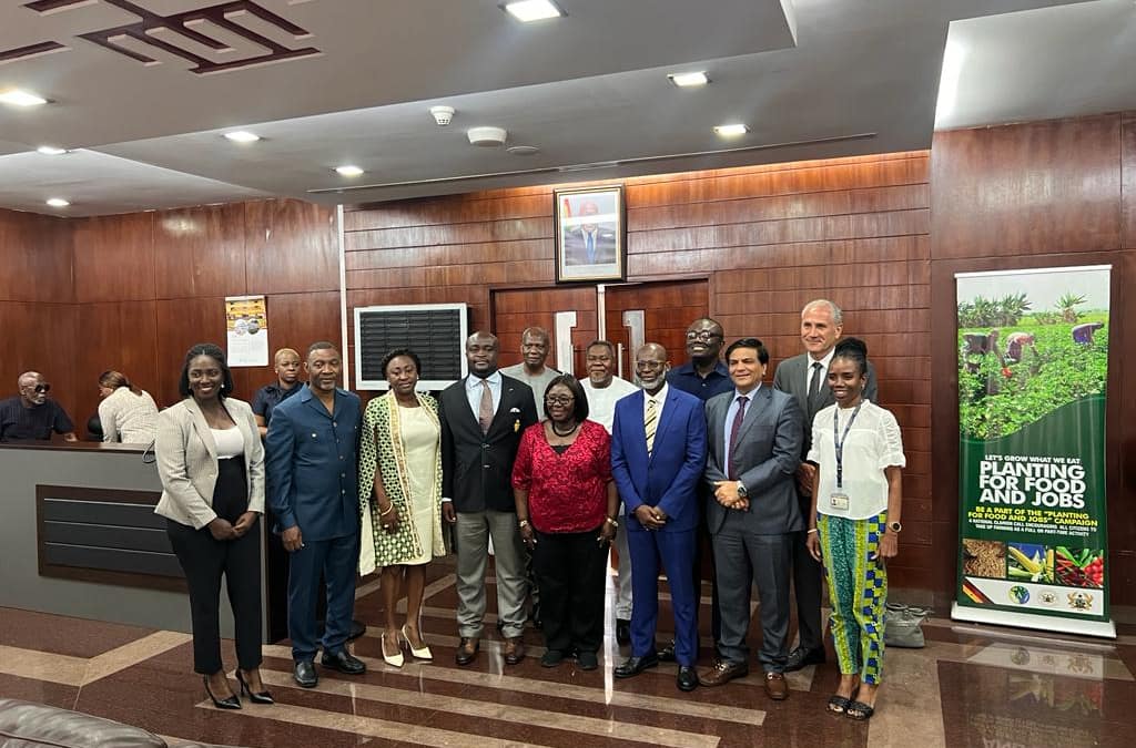 The Millennium Excellence Foundation Board pays Courtesy Call on HE President Nana Addo Dankwa Akufo Addo at the Jubilee House